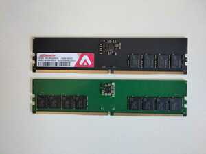 【動作確認済】Micron Hynix DDR5 メモリ 16GB　x2　32GB