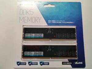 【新品】CFD Standard W5U5200CS-32G DDR5-5200 (PC5-31200) 32GB×2枚 (64GB) A