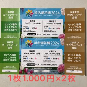 ★浜名湖花博2024★セット券ペアチケット