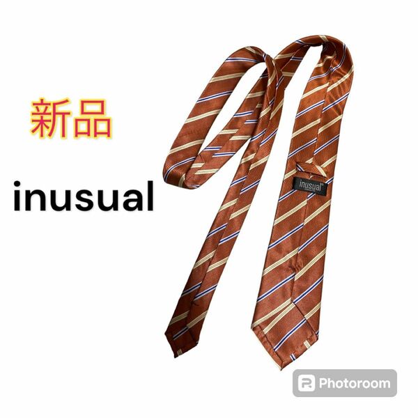 【新品・未使用】inusual メンズネクタイ