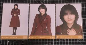 林瑠奈　34th制服　2024年2月８　生写真　3種コンプ　乃木坂46 　（検索）　チャンスは平等