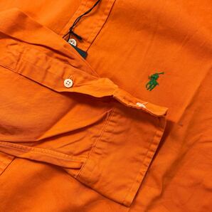 未使用品★Polo Ralph Lauren★オレンジ系★ボタンダウンーシャツ★サイズL~LLの画像7