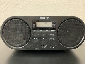 4244 SONY パーソナルオーディオシステム ZS-S40 2018年製 PERSONAL AUDIO SYSTEM FM/AM CD-R/RW