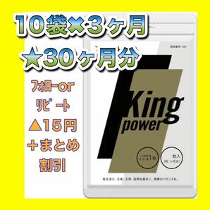 【10袋@790】King Power キングパワー★シードコムス