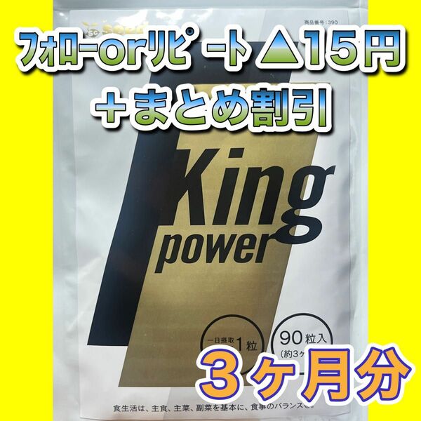 995★King Power キングパワー★シードコムス　
