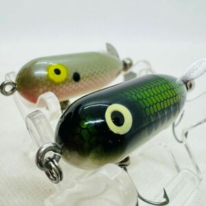 送料120円・美品『ヘドン タイニートーピード 2個セット』3点落札送料無料■HEDDON TINY TORPEDO トップウォーター スイッシャー