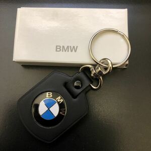 箱付き未使用★BMW純正　レザー 本革　キーホルダー　ノベルティ★