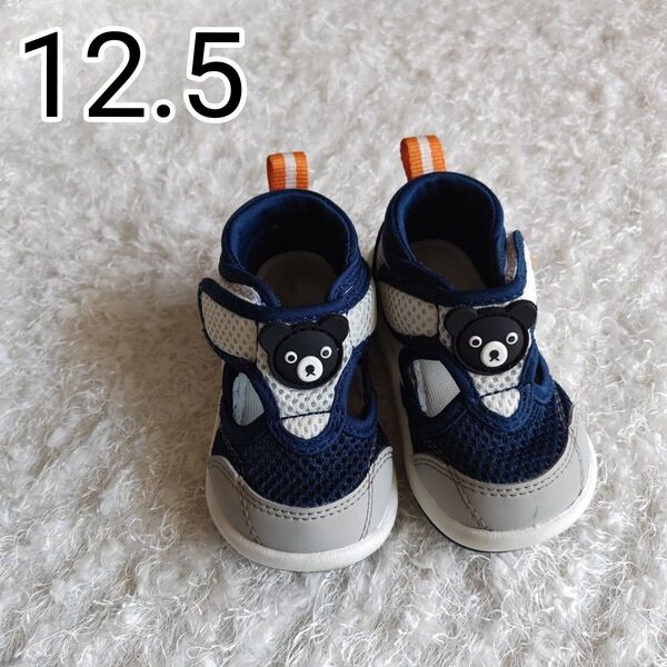 ミキハウスダブルBサンダル12.5