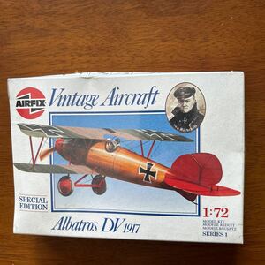 エアフィックス AIRFIX 1/72 Albatros DV 撃墜王・リヒトホーヘン機(シュリンク封印):定形外￥220