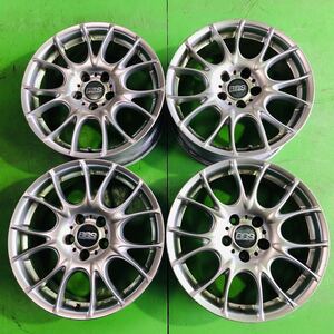 NT515 中古 BBS純正 ホイール 18×8J +45 PCD 120 4本 セット【BMW 3シリーズ】