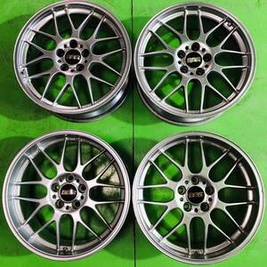 NT540 中古 BBS FORGED フォージド ホイール RG796 19×8.5J +30 RG797 19×9.5J +35 PCD 120【レクサス LS460 LS600/ BMW5シリーズ】