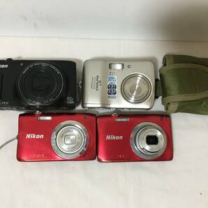 〇W062〇現状品 デジタルカメラ デジカメ 11台まとめ キャノン PowerShot SX210 IS/ニコン Coolpix 22x L6 A100/オリンパス μ-30/カシオの画像8