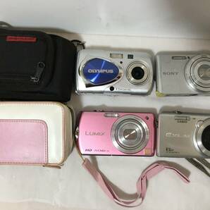 〇W062〇現状品 デジタルカメラ デジカメ 11台まとめ キャノン PowerShot SX210 IS/ニコン Coolpix 22x L6 A100/オリンパス μ-30/カシオの画像5