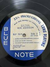 ◎W002◎LP レコード 10インチ US盤 ブルー・ノート BLUE NOTE/ピート・ジョンソン PETE JOHNSON/BOOGIE WOOGIE CLASSICS/BLP 7019_画像6