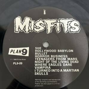 ◎W018◎LP レコード US盤 MISFITS ミスフィッツ/PLAN9/PL9-09/1988年の画像4