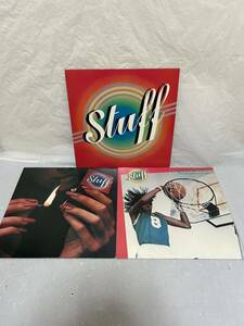 ◎V445◎LP レコード STAFF スタッフ 2枚まとめて/MORE STUFF モア・スタッフ/STAFF IT スタッフ・イット