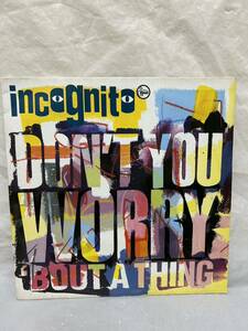 ◎W120◎LP レコード UK盤 Incognito インナーヴィジョンズ/Don't You Worry 'Bout A Thing くよくよするなよ!/Stevland Hardaway Morris