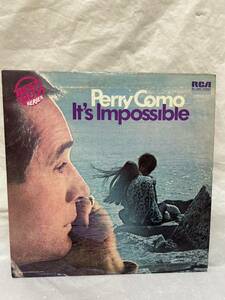 ◎W134◎LP レコード US盤 Perry Como ペリー・コモ/It's Impossible イッツ・インポッシブル/AYL1-3804