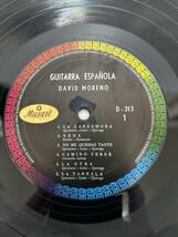◎W317◎LP レコード メキシコ盤 David Moreno/Guitarra Espaola/D-313/フラメンコ Flamenco_画像4