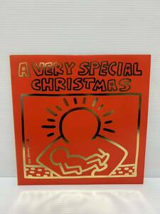 ◎W374◎LP レコード クリスマスエイド A VERY SPECIAL CHRISTMAS RUN DMC STING MADONNA BON JOVI U2 EURYTHMICS/キースヘリング/C28Y3202
