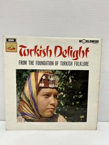 ◎W598◎LP レコード UK盤 トルコ民俗 Artistes Of The Foundation Of Turkish Folklore/Turkish Delight/SCX 6310