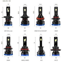 送料込..5530チップ フォグランプ H4 Hi.Low/H7/H8/H11/H16JP/HB3/HB4 新車検対応 12000LM 超高品質 12V 2個入 6500K D9 LED ヘッドライト_画像9