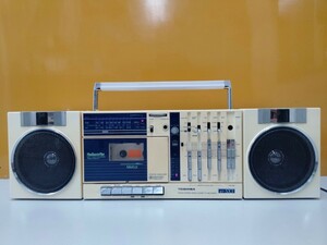 558 東芝 TOSHIBA RT-SX3 FM/AM ステレオラジオ カセットレコーダー / TSS-SX3 スピーカー通電のみ