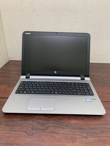 513 HP Pro Book 450G3 Core i5 HDD 500GB メモリ 8GB ジャンク品 部品取り用