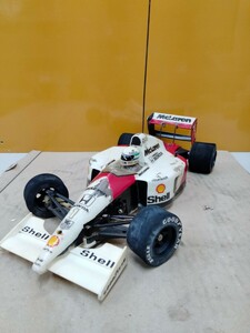 548 タミヤ 1/10 ラジコン F103 マクラーレンMP4/6 F1 RC プロポジャンク扱い、現状品