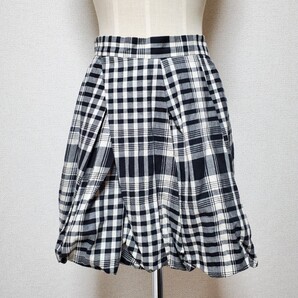Spick & Span スピック&スパン スカート ブラック×ホワイト サイズ36(約Mサイズ相当)