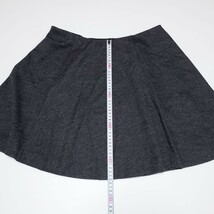 UNIQLO ユニクロ WOMEN ニット フレア スカート グレー サイズXL　タグ付き未使用品_画像10