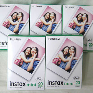 【未使用】FUJIFILM★チェキ★instax mini★10枚撮２本パック★５個セット★の画像1