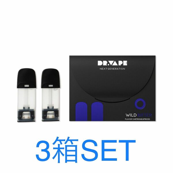 Dr.VAPE Model2 専用カートリッジ ワイルドビター　3箱