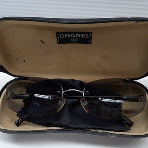 CHANEL Chanel sunglasses 4067 c.127/11 57*18 130 here Mark glasses glasses black group case attaching e