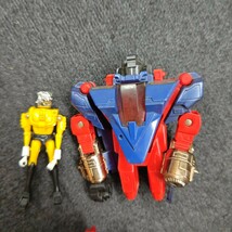 【ジャンク品欠品あり】当時物 旧タカラ ミクロマン アーマードスーツ バルソニック　レスキュー隊員　 現状 ロボット フィギュア　み_画像9