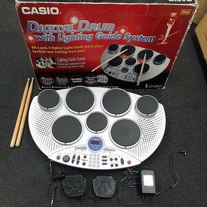 CASIO カシオ LD-80 電子ドラム ジャンク品 箱付き　み