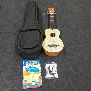 AmiAmia mia mi ukulele AS-100 stringed instruments /Maile ukulele tuner /CD attaching soft case attaching .