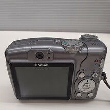 Canon キャノン PowerShot A710 IS コンパクトデジタルカメラ シルバー ソフトケース付き ジャンク品　ま_画像4