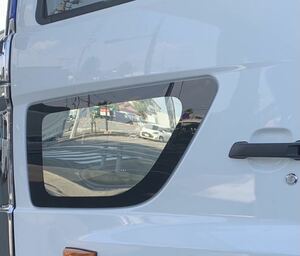 鏡面800番　安全窓 グランドプロフィア NEWプロフィア エアループプロフィア 17プロフィア デコトラ　レトロ　アート トラックショップASC