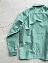 visvim 2024SS KEESEY G.S. SHIRT L/S MOLESKIN LT.GREEN size2 送料無料 新品超希少商品//24I.C.T.JOURNEYMANPANTS IRIS CARROLPANTS _画像3