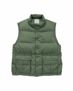 visvim 2024SS ULMER DOWN VEST GREEN size2 送料無料 新品希少商品//24I.C.T.JOURNEYMANPANTS IRIS CARROLPANTS ダウンベスト 