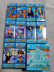 即決あり 超貴重 ONE PIECE ワンピース ワールドコレクタブルフィギュア ワーコレ LIMITED 20th フルセット まとめ売り