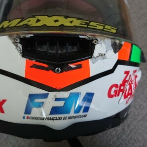 SHARK Race-R Pro Zarco 2017 ヨハン・ザルコ レプリカ ヘルメット サイズL ジャンクの画像6