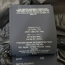 ヘルノ HERNO ダウンジャケット サイズ48 M - ダークネイビー メンズ 長袖/Resort/ジップアップ/冬 ジャケット_画像7
