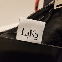 レイク L4K3(LAKE) ショルダーバッグ - 化学繊維 ライトグレー×黒×マルチ バッグ_画像8