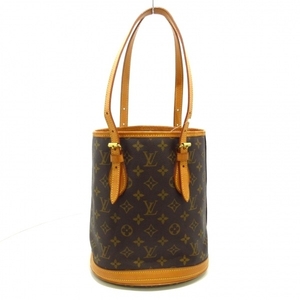 ルイヴィトン LOUIS VUITTON ショルダーバッグ M42238 プチ・バケット モノグラム・キャンバス - AR0988 バッグ モノグラム