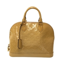 ルイヴィトン LOUIS VUITTON ハンドバッグ M90062 アルマPM パテント レザー（モノグラムの型押し） ローズアンジェリーク FL5113 バッグ_画像1