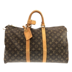 ルイヴィトン LOUIS VUITTON ボストンバッグ M41428 レザー ダークブラウン×ブラウン SP0914 バッグ モノグラム