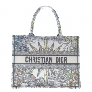 ディオール/クリスチャンディオール DIOR/ChristianDior トートバッグ M1296ZMDW_M884 ブックトートミディアムバッグ/旧スモール 美品