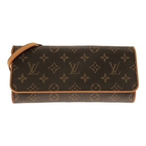 ルイヴィトン LOUIS VUITTON ショルダーバッグ M51852 ポシェット・ツインGM モノグラム・キャンバス - FL0012 バッグ モノグラム